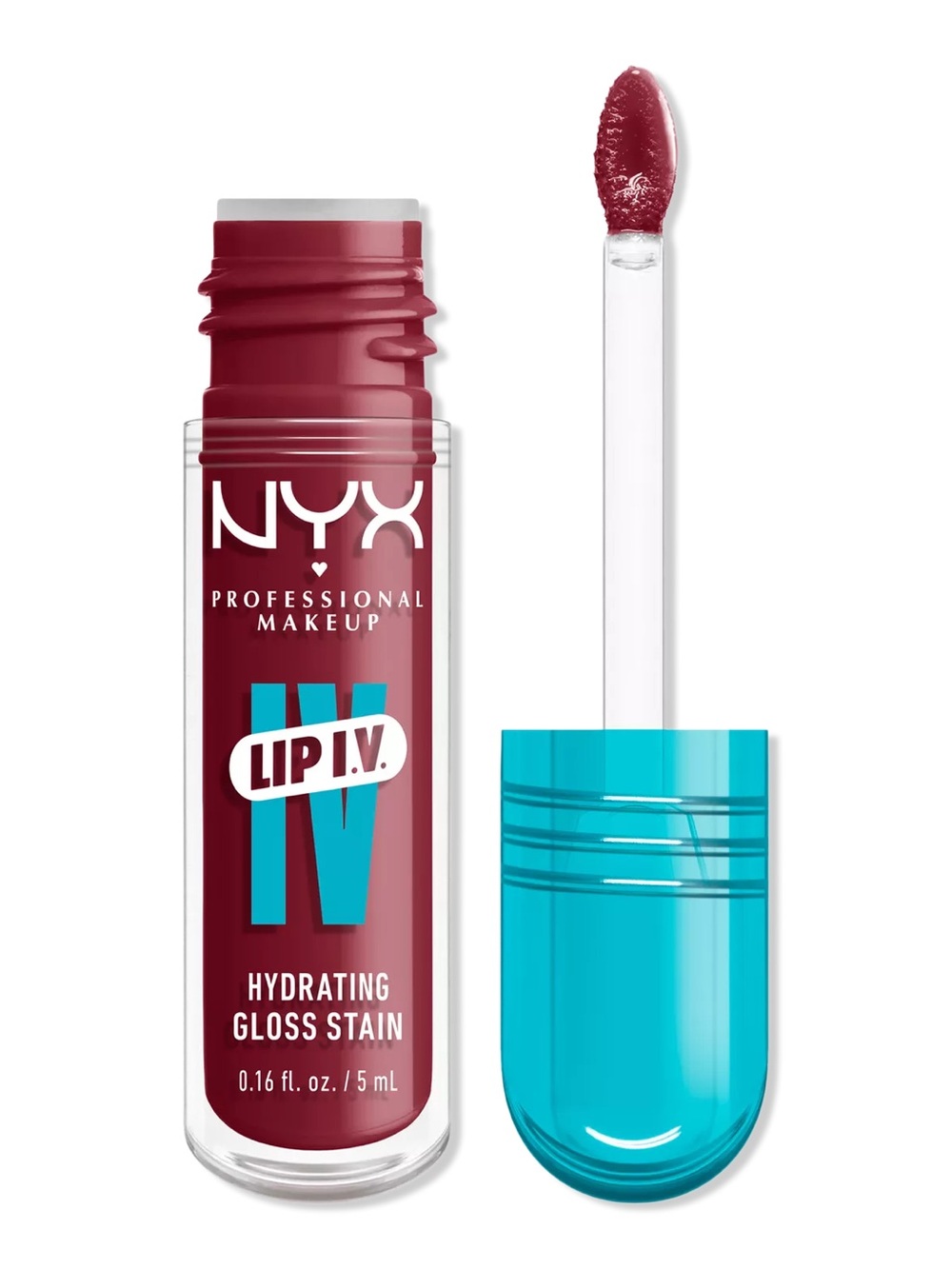 NYX Lip IV Hydrating Gloss Stain - Bubblegum Burst, NEW